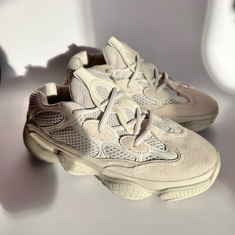 YEEZY 500 Sneakers, Blush, Size 5 Junior Boy